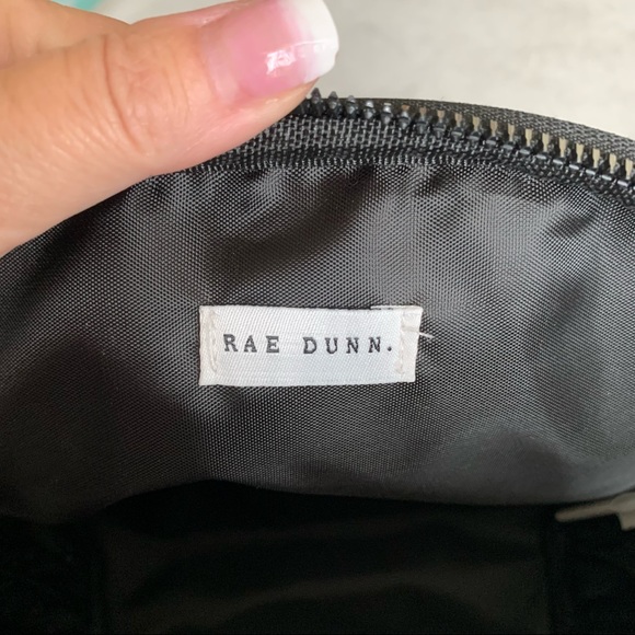 Rae Dunn Zippered STUFF Cosmetic Bag - Picture 4 of 5